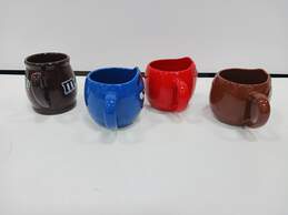 Set Of 4 M&M Character Coffee Mugs alternative image