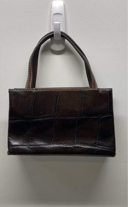 Dooney & Bourke Top Handle Bag Brown image number 2