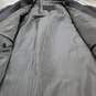 BGD Black Leather One Button Blazer Jacket Men's 3XLT image number 5