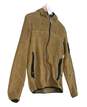Sherpa Men's Brown Long Sleeve Zipped Pockets Full Zip Hoodie Size Large image number 1