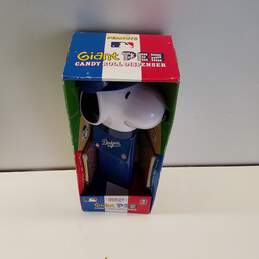 Snoopy x L.A. Dodgers Giant Pez Candy Roll Dispenser