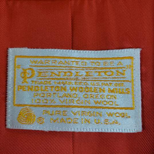Pendleton Women Red Blazer Sz 10 image number 2