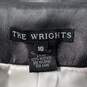 The Wrights Women's Black Leather Blazer Jacket Size 10 image number 4