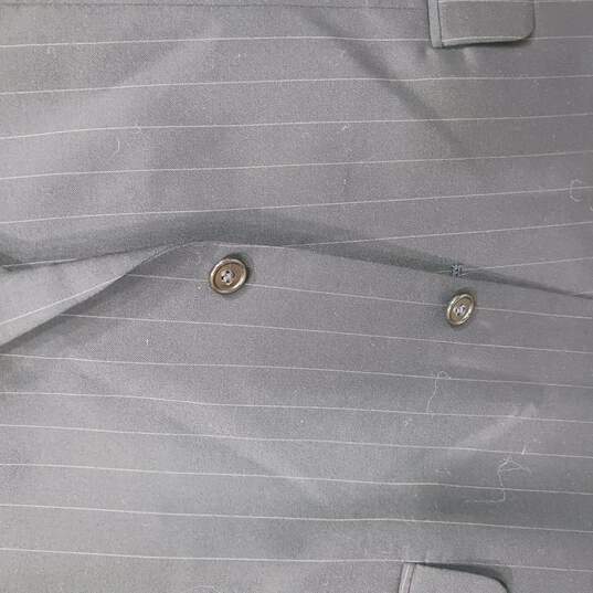 Men's Pinstriped Suit Jacket Sz 46L NWT image number 7