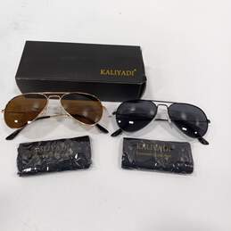 2pc Set of Adult Kaliyadi Aviator Sunglasses