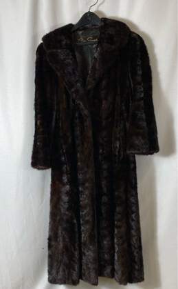 Curtis Stewart Women's Brown Vintage Fur Coat- S