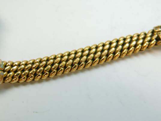 Ladies Vintage Longines 14K Gold Case Gold Filled Band 17 Jewels Watch 15.6g image number 11