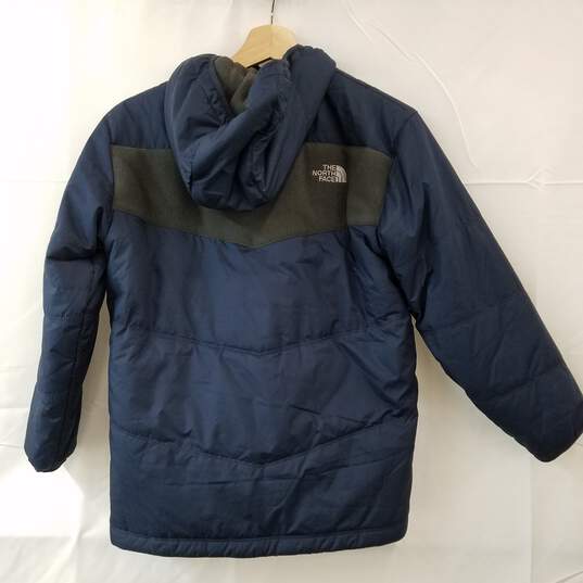 The North Face Size Small Navy Blue Winter Jacket image number 2