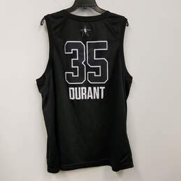 Mens Black Golden State Warriors Kevin Durant #35 NBA Jersey Size 3XL alternative image