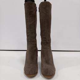 Lucky Brand Women's Brown Wedge Boots Size 9.5 alternative image