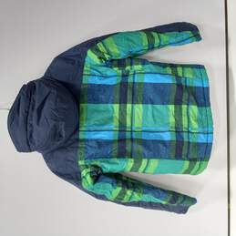 Columbia Boys' Blue & Green Coat Size M (8/10) alternative image