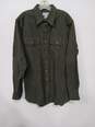 Men's Carhart Green Button Up Shirt Size L image number 1