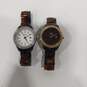 2pc Set of Women's Fossil Faux Tortoise Shell Watches image number 1