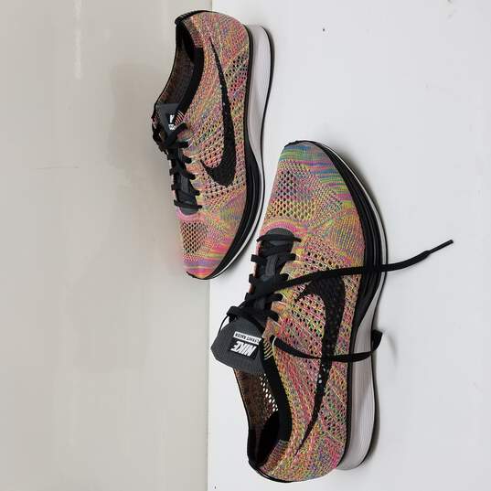 Buy the Men's 2016 Nike Flyknit Racer 'Multicolor Grey Tonuge' - Size |