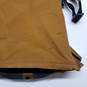 Aperture waterproof tan snow bib technical overalls pants size L image number 6