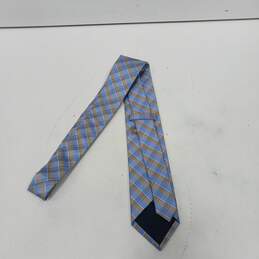 Michael Kors Silk Blend Blue Pattern Tie alternative image