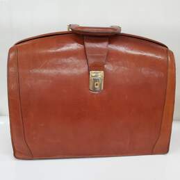 Bosca Cognac Old Leather Large Partners Briefcase