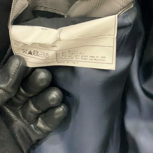 Armani Collezioni Mens Navy Blue Blazer And Pants 2 Piece Suit Set Sz 44R W/COA image number 5