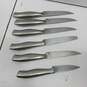 11pc Chicago Cutlery Stainless Steel Kitchen Knife Set In Wood Block image number 5