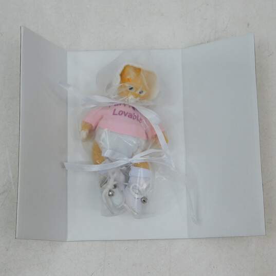 Ashton Drake Purrfect Angel & Purrfectly Lovable Cat Dolls IOB W/ COA image number 6