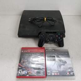 Sony PlayStation 3 Slim PS3 320GB Console Bundle Controller & Games #4