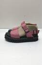 Dr. Martens Voss Glitter Leather Platform Sandals Pink 9 image number 3