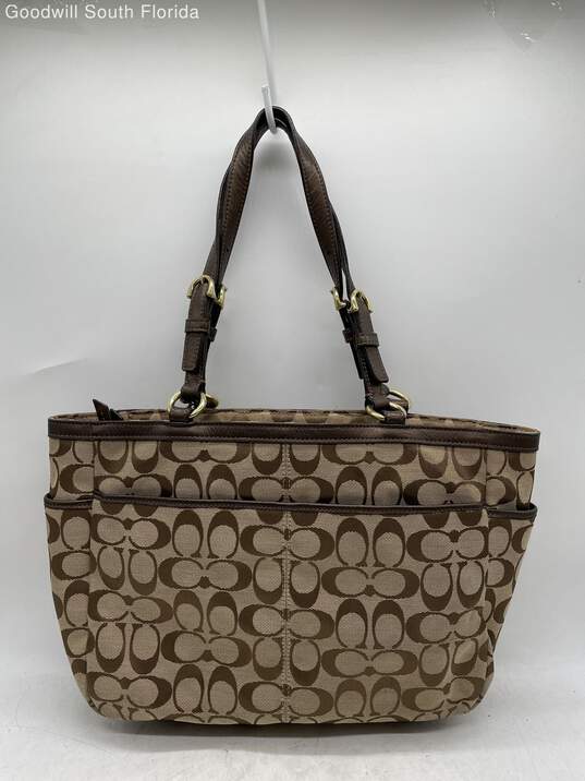 Coach Womens Brown Pattern Bag image number 2