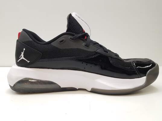 Air Jordan Air 200E Black White Fire Red Athletic Shoes Men's Size 12 image number 3