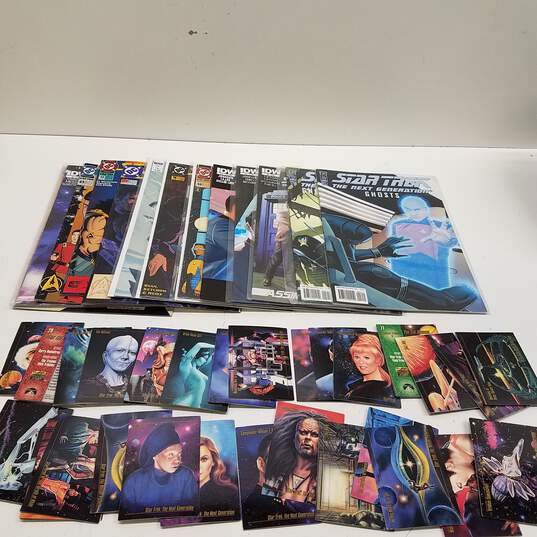 DC & IDW Star Trek Comic Books & Cards image number 1