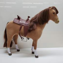 American Girl Chestnut Horse w/ Saddle 2018