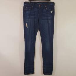 7 For All Mankind Women Blue Jeans 28