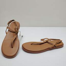 Cole Haan Womens Faux Leather Ankle Strap Sandals Size 7.5B