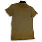 NWT Womens Brown Heather Studded Short Sleeve Pullover T-Shirt Size XS image number 4