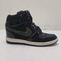 Nike Force Sky High Black Hidden Wedge Casual Sneakers Women's Size 8 image number 1