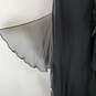 A.B.S Evening Women's Black Pleated Dress SZ 12 NWT image number 4