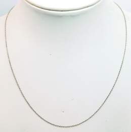 Tiffany & Co 925 Sterling Silver Elsa Peretti Chain Necklace 1.2g