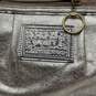 Coach Womens Poppy Gold Metallic Detachable Strap Inner Pocket Shoulder Bag image number 5