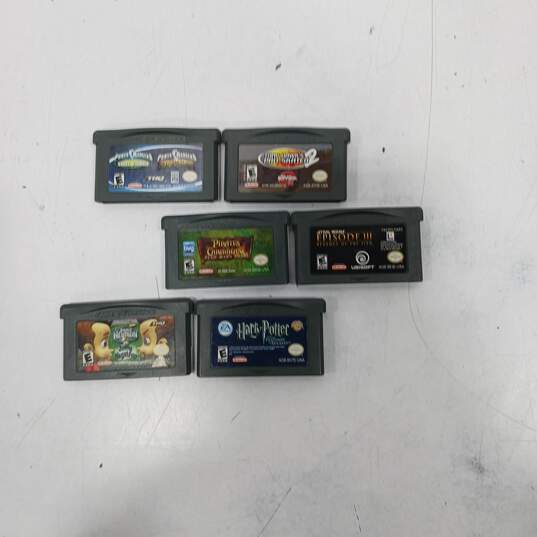 Lot of 6 Assorted Nintendo Game Boy Advance GBA Video Games image number 1