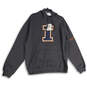 Mens Black University Of Illinois Long Sleeve NCAA Sweatshirt Size XXL image number 1