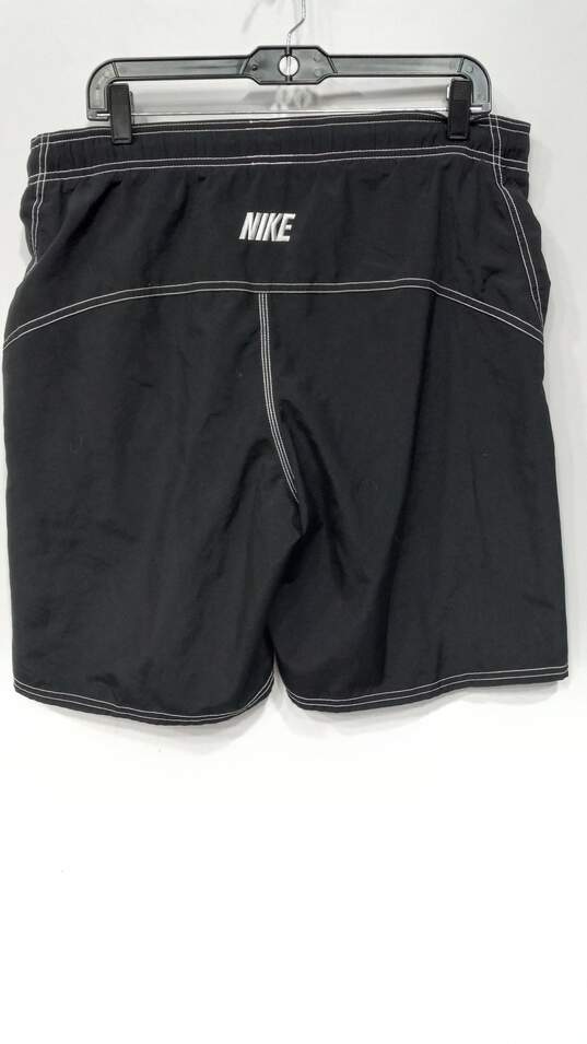 Men's Black Nike Swim Trunks Size Not Marked image number 2