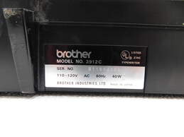 Vintage Brother Cassette Correct-O-Riter 2 Black Electric Typewriter No Power Cord alternative image