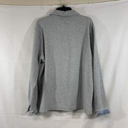Men's Grey Tommy Bahamas Long Sleeve Shirt, Sz. L alternative image