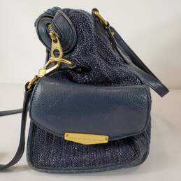 Marc Jacobs Navy/Gold Knit Shoulder Bag alternative image