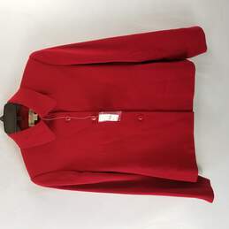 Casual Corner Women Red Jacket 6 NWT