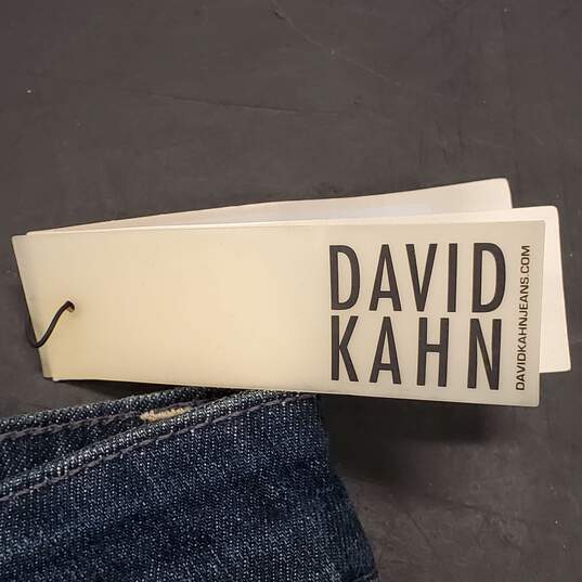 David Kahn Women Blue Jeans Sz 31 NWT image number 6