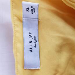 Ali & Jay Women Yellow Dress XL NWT alternative image