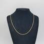 14k Gold 1.5mm Rope Chain Necklace 5.0g image number 1