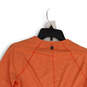 NWT Womens Orange Eileen Space Dye Long Sleeve Activewear Top Size Small image number 4