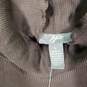 NWT Womens Knitted Ribbed Long Sleeve High Neck Pullover Sweater Size Large image number 2
