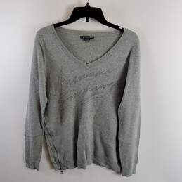 Armani Exchange Women Grey Sweater M